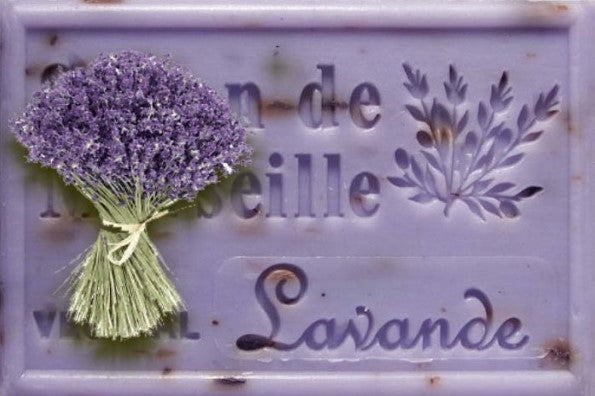 Lavande aux feuilles - Savon de Marseille BIO